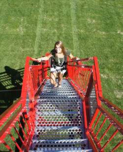 Mobile Zip Line Rental Entrance